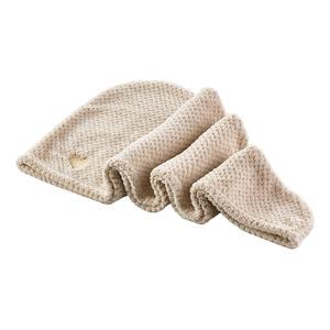 Yuaia Hårhåndklæde Sand Stk - Yuaia Haircare Beautylife  - 769503612140