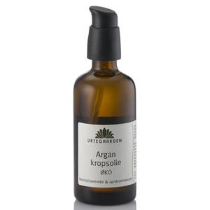 Urtegaarden Økologisk Argan Kropsolie 100 - Urtegaarden Beautylife  - 5709286824052