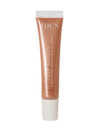 Gylden (Golden) Idun Minerals Lip Gloss Ronja 018 - Idun Minerals Beautylife  - 7340074760183