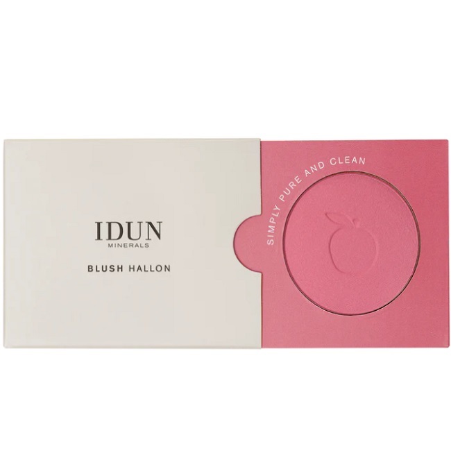 Rosa Idun Minerals Pressed Blush Hallon - Idun Minerals Beautylife  - 7340074730056