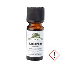 Urtegaarden Kamilleolie Romersk Æterisk - Urtegaarden Beautylife  - 5709286221011