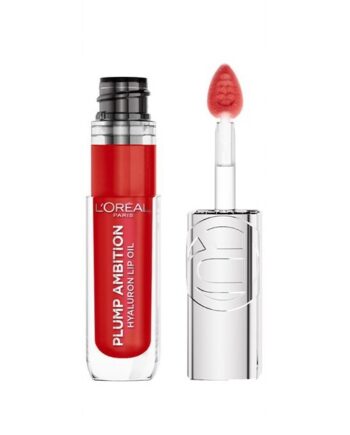 Rød (Red) Loreal Plump Ambition Hyaluron Lip Oil 308 Rouge Love - Loreal Beautylife  - 3600524172787