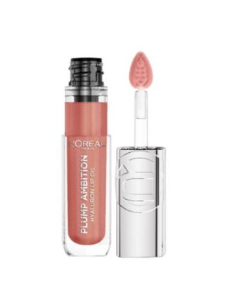 Brun (Brown), N Loreal Plump Ambition Hyaluron Lip Oil Woth 601 - Loreal Beautylife  - 3600524172732