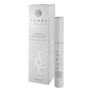Sort Sanzi Beauty Mascara Volume & Curl Black - Sanzi Beauty Beautylife - 5700002183583