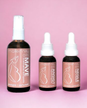 Maternity Oils Mama Care Kit Pak Hudplejesæt økologisk Buump Skincare Buump - Buump Beautylife  - 0684910660785