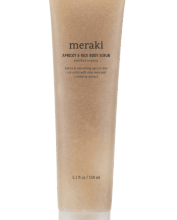 Meraki Apricot & Rice Body Scrub 150ml - Meraki Beautylife  - 5707644528383