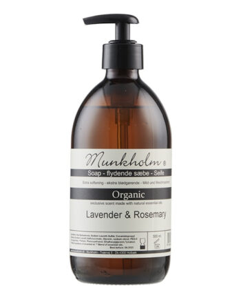 Lavendel Munkholm øko Håndsæbe & Rosmarin 500ml - Munkholm Beautylife  - 5712953003803