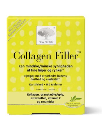 New Nordic Skincare Collagen Filler 180 Stk - New Nordic Beautylife  - 5021807459834