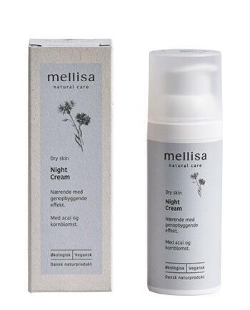 Mellisa Night Cream Dry Skin 50ml - Mellisa Beautylife  - 5709915089388