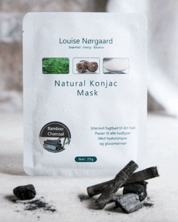 Organic Konjac Bamboo Charcoal Mask - Organic Konjac Beautylife