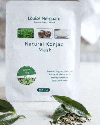 Grøn Organic Konjac Green Tea Mask - Organic Konjac Beautylife