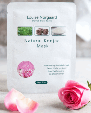 Organic Konjac Rose Mask - Organic Konjac Beautylife