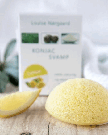 Organic Konjac Lemon Svamp - Organic Konjac Beautylife