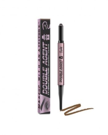Rude Cosmetics Double Agent Eyebrow Pencil & Powder Hazel - Rude Cosmetics Beautylife  - 602989881146