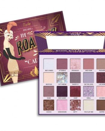 Rude Cosmetics The Roaring 20s Eyeshadow Palette Carefree - Rude Cosmetics Beautylife  - 602989880040