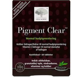 New Nordic Skin Care Pigment Clear Tabletter - New Nordic Beautylife  - 5021807453801
