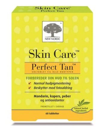 Skincare Perfect Tan 60tab - New Nordic Beautylife  - 5021807451807