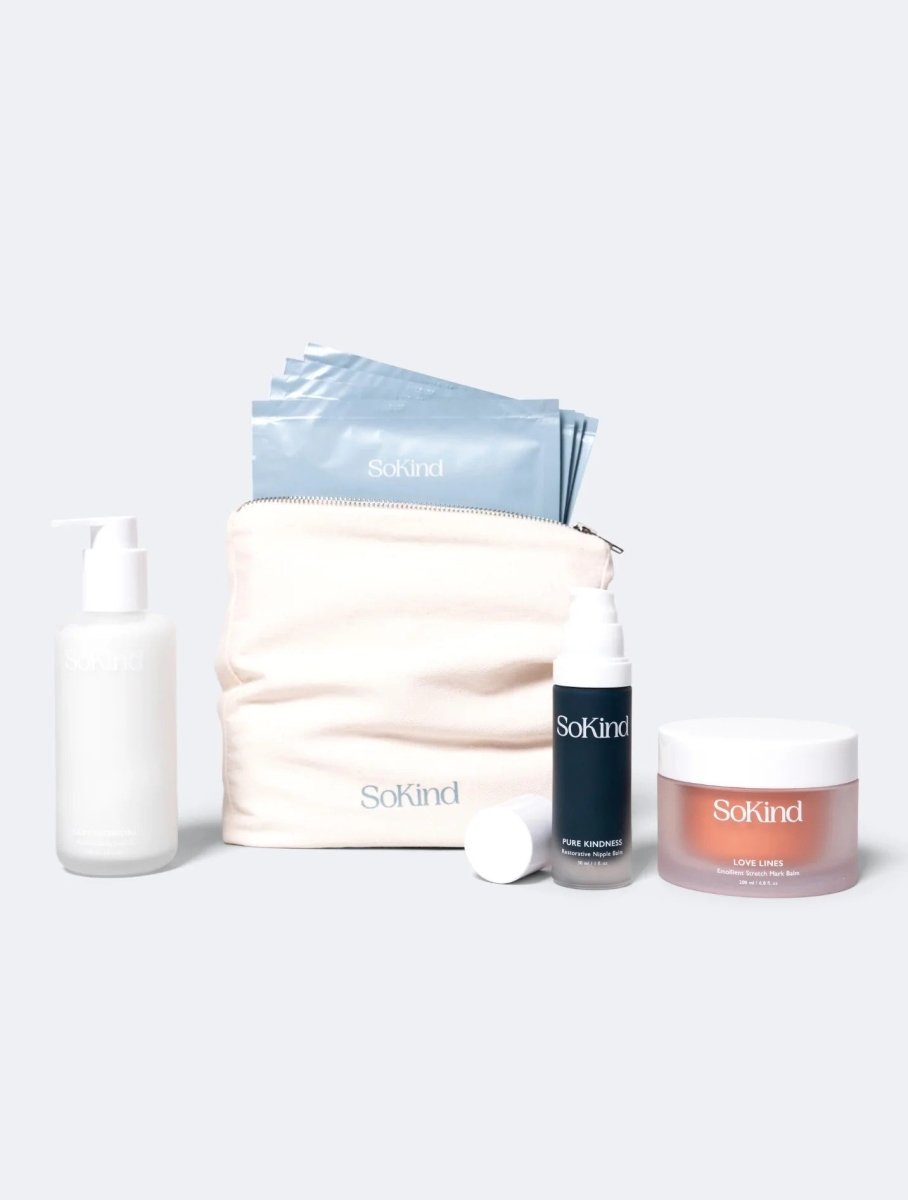 Sokind Pregnancy Skincare Kit Komplet Hudplejeserie Til Gravide Nybagte Mødre Sokind Skincare Buump - Sokind Beautylife  - 5745000074051