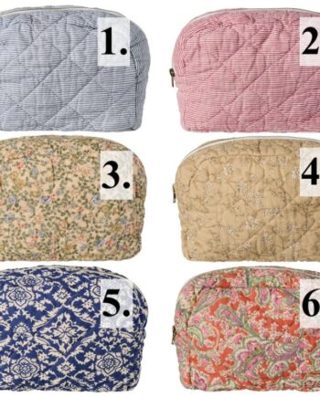 Toilettaske Quiltet Laursen Vælg Forsk - Ib Laursen Beautylife  - 5709898379452
