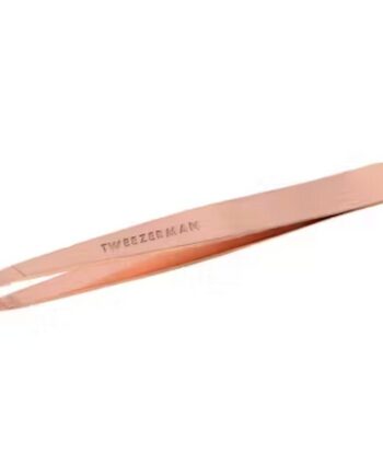 Rosegold Tweezerman Mini Slant Tweezer Rose Gold - Tweezerman Beautylife  - 038097018073