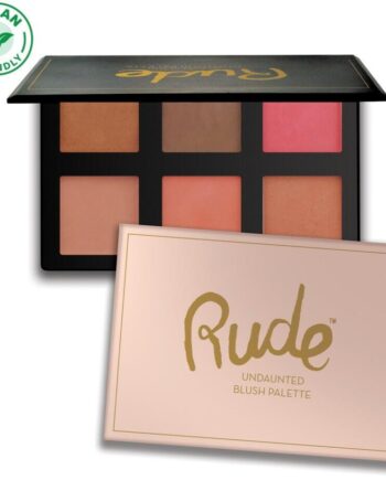 Rude Cosmetics Blush Palette Undaunted 18g - Rude Cosmetics Beautylife  - 764210655480