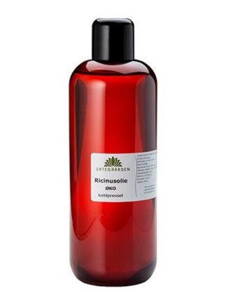 Urtegaarden Ricinusolie 500 - Urtegaarden Beautylife  - 5709286506064