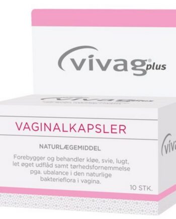 Vivag Vaginalkapsler Naturlægemiddel Kaps - Vivag Beautylife  - 5702071362791