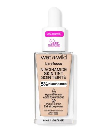 Beige Wet Wild Bare Focus Niacinamide Skin Tint Fair - Wet N Wild Beautylife  - 0077802163714