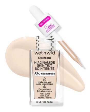 Light Wet Wild Bare Focus Niacinamide Skin Tint Natural - Wet N Wild Beautylife  - 0077802163721